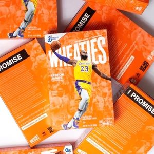 Collectors addition Lebron James Wheaties